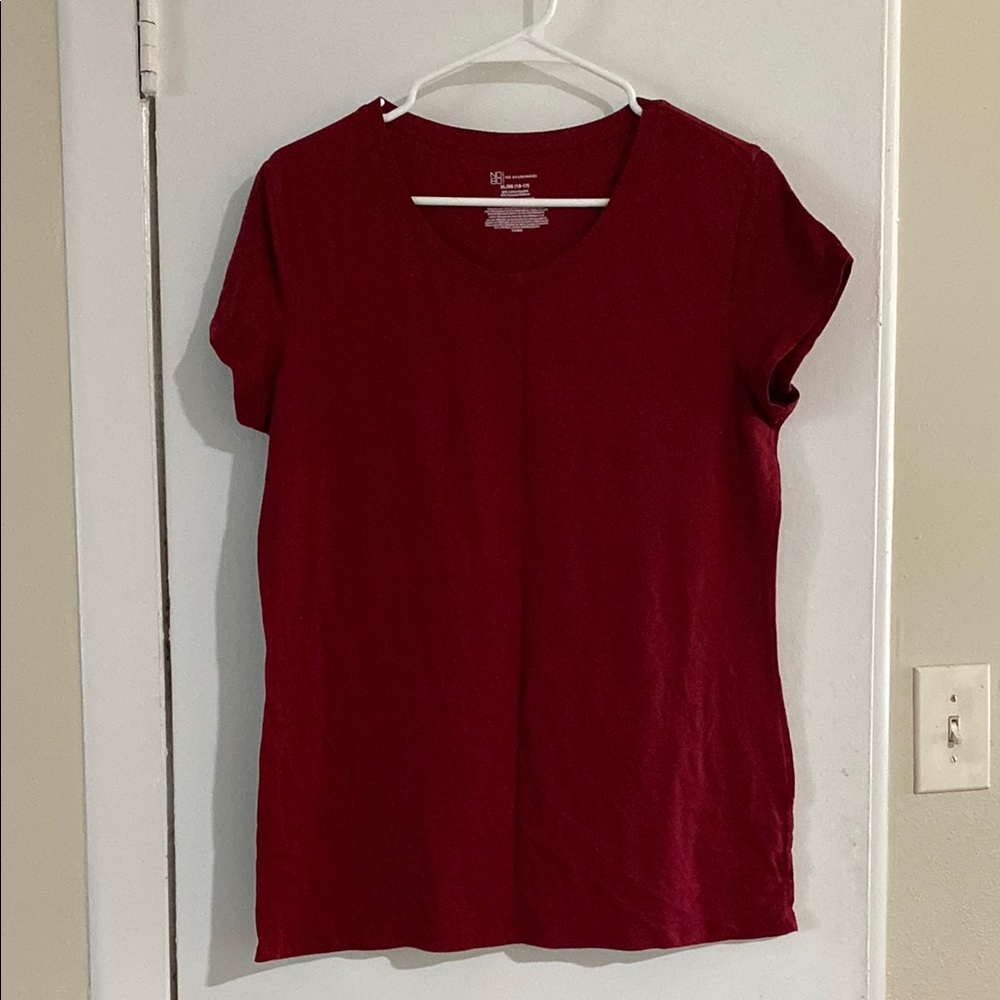 No Boundaries Classic Red Women's Top